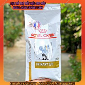 Thức ăn hạt Royal Canin Urinary S/O điều trị sỏi thận cho mèo