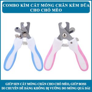 Kìm bấm móng cho chó mèo kèm giũa